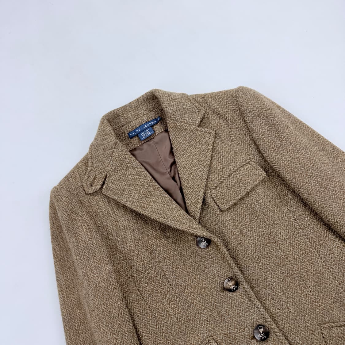 폴로 랄프로렌 헤링본 자켓 Made in italy 상품이미지2