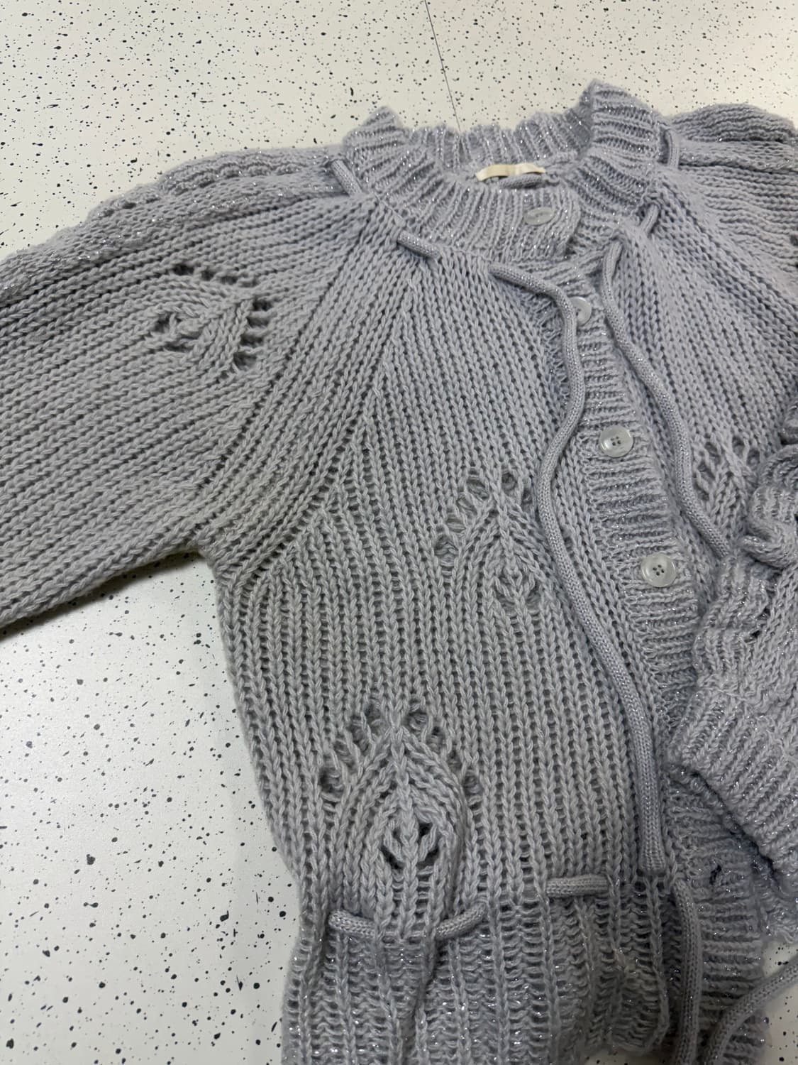 타입서비스 글리터 니트 가디건 상품이미지4