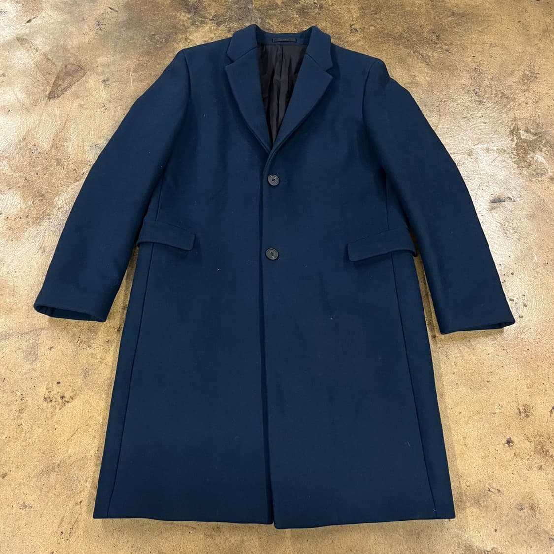 [정품/105] 타임옴므 싱글블루 코트 b10 상품이미지3