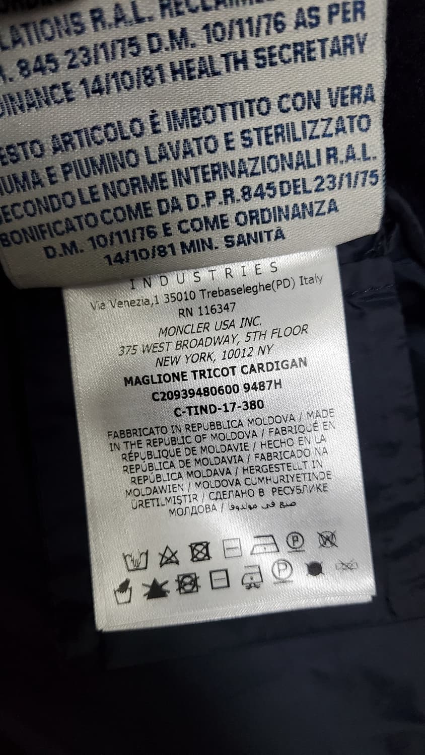 몽클레르 니트 패딩점퍼 상품이미지7