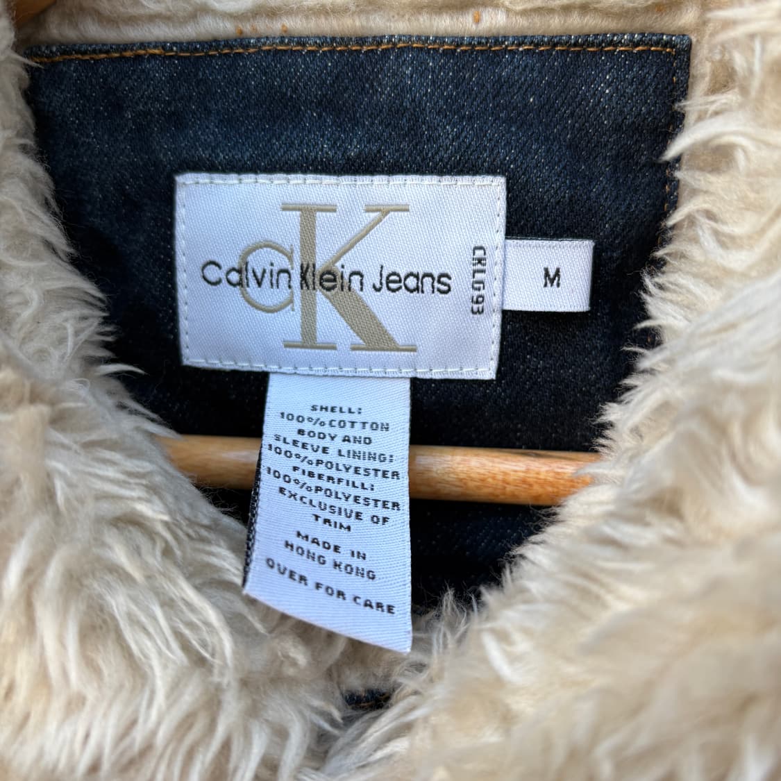 Calvin Klein 캘빈클라인 데님 쉐르파 자켓 상품이미지6