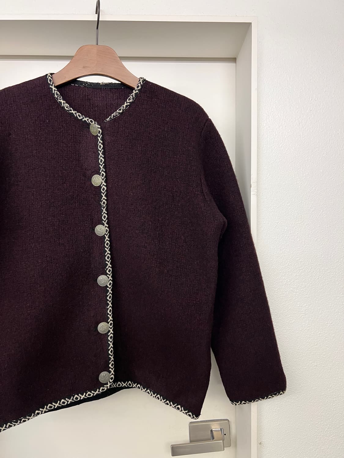 VINTAGE BOILED WOOL JACKET 빈티지보일드울자켓 상품이미지4