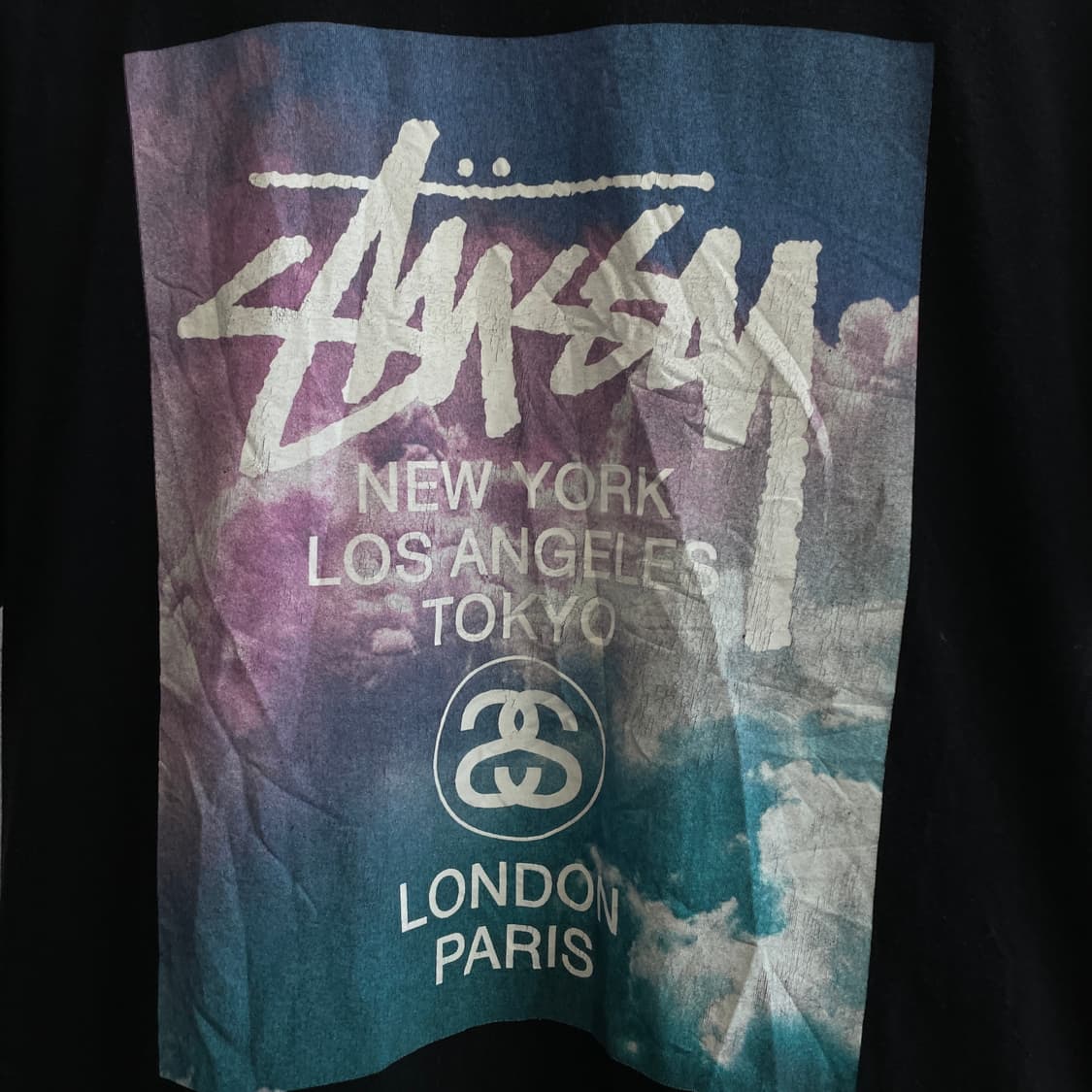 Stussy 스투시 월드투어 클라우드 반팔 티셔츠 상품이미지2