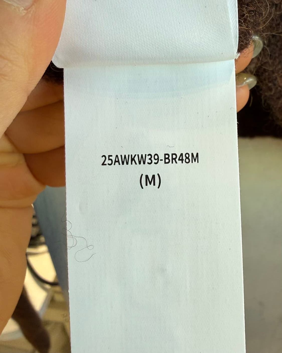 short sentence 브라운 울 크롭 가디건  상품이미지10