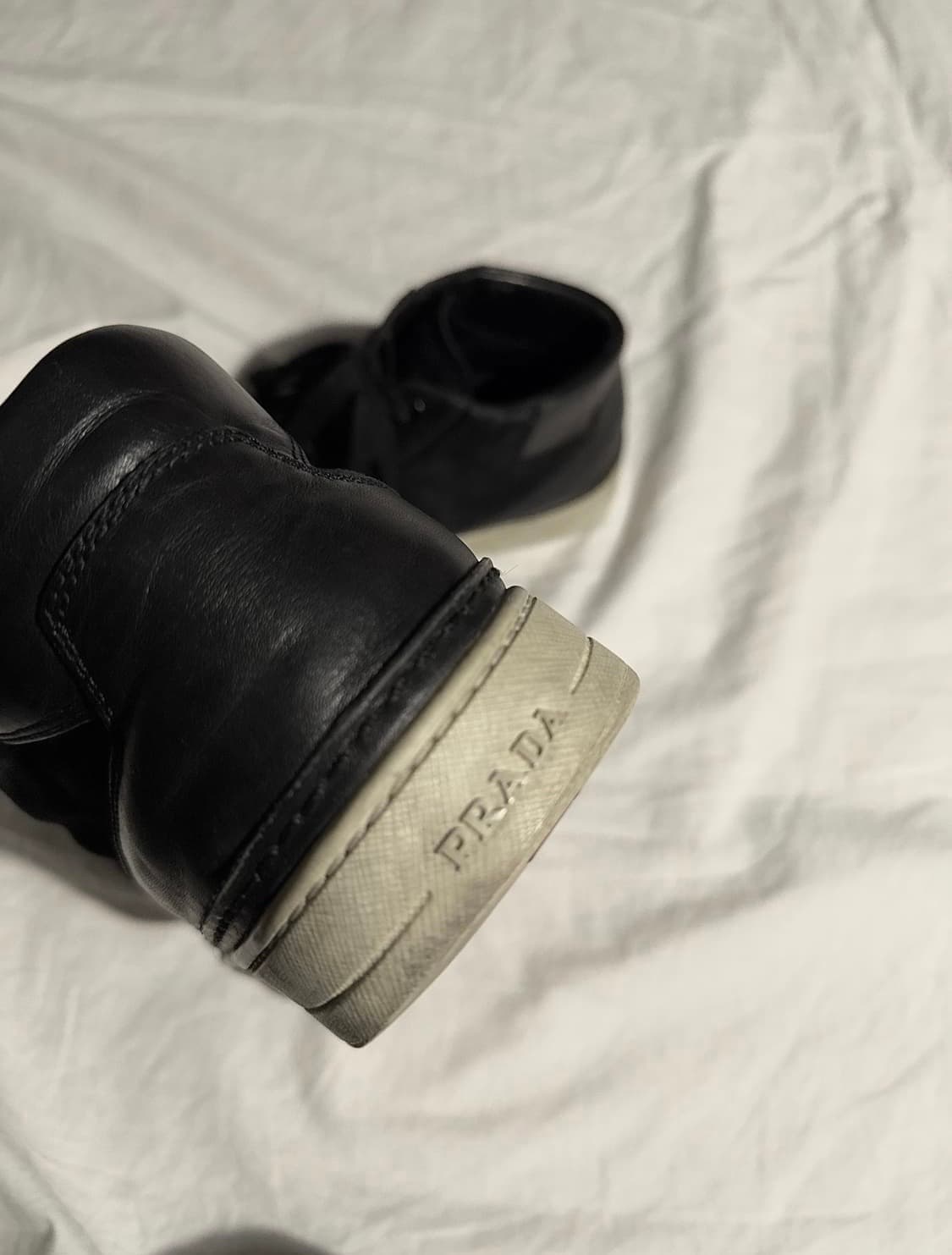 프라다 스포츠 스웨이드 하이탑 스니커즈 상품이미지4