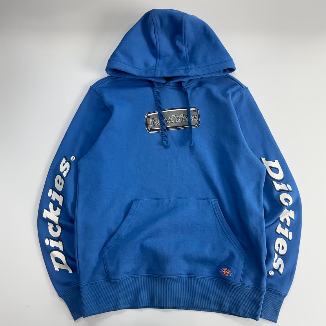 Dickies 디키즈 사이드 로고 블루 후드티  상품이미지3