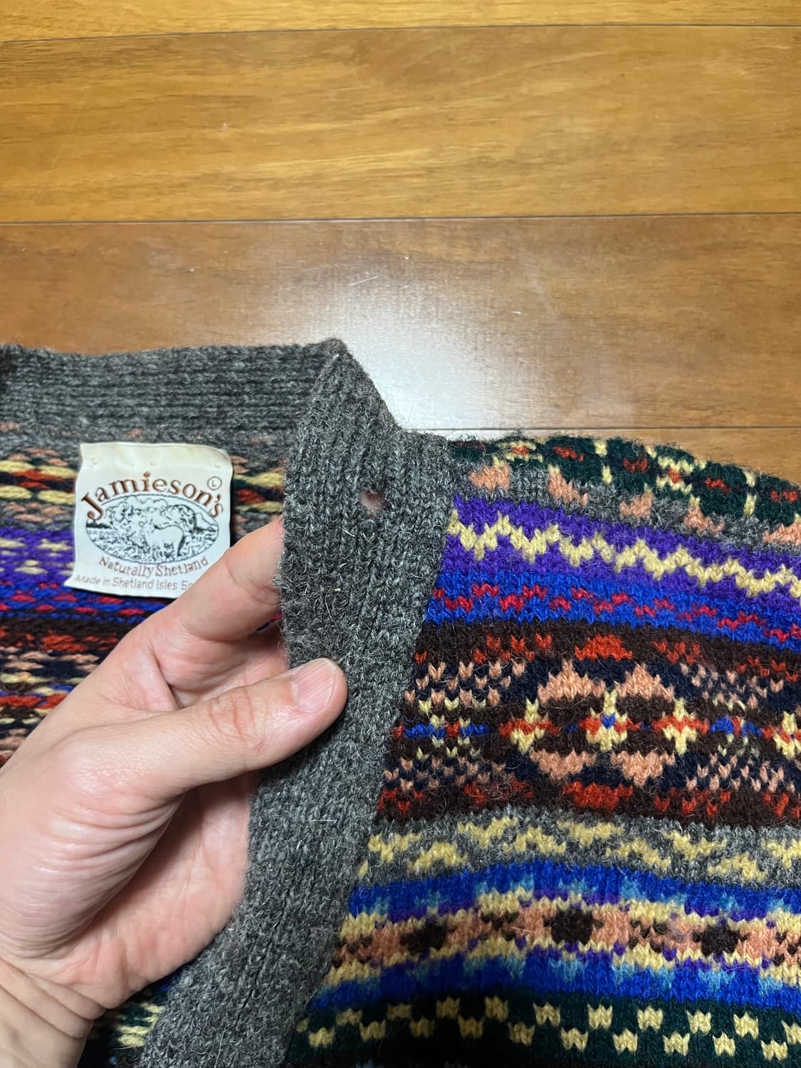 제이미슨스 페어아일 니트 가디건 (95사이즈) 상품이미지5