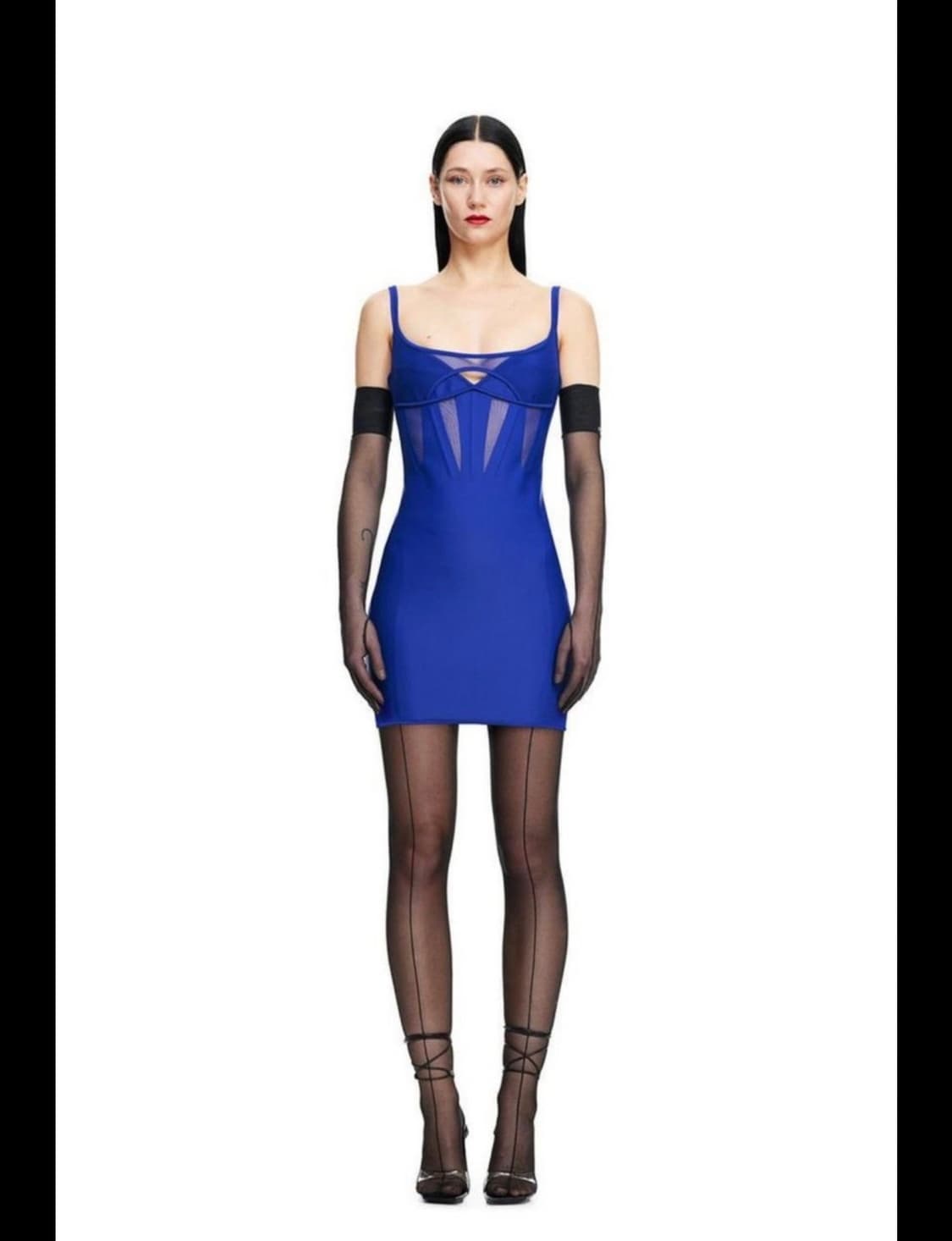 H&m mugler corset dress 상품이미지5