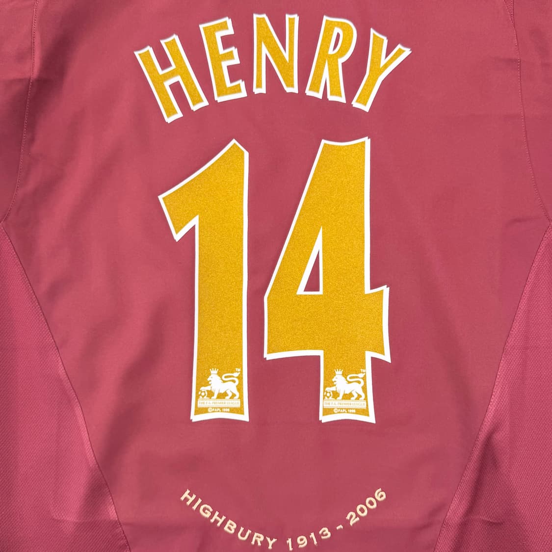 05-06 아스날 홈 하이버리 앙리 유니폼 상품이미지2