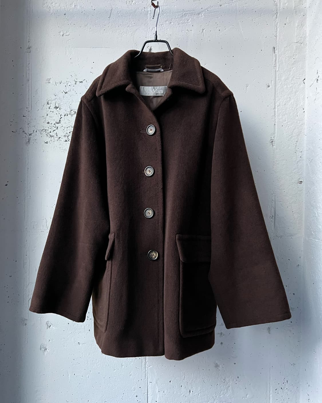 막스마라 울 하프 코트 상품이미지2