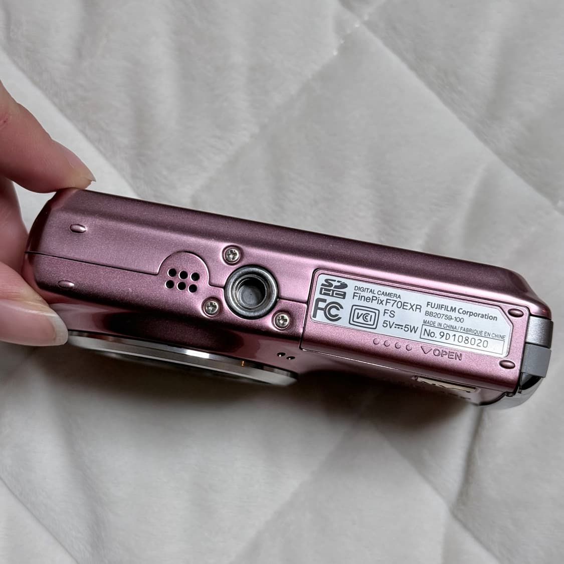 후지필름 파인픽스 f70exr 핑크 빈티지 디카 상품이미지3