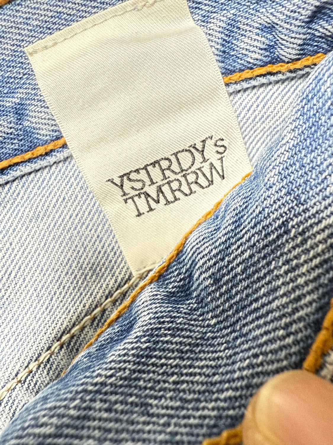 예스터데이투데이 투모로우 19ss 청바지 상품이미지4
