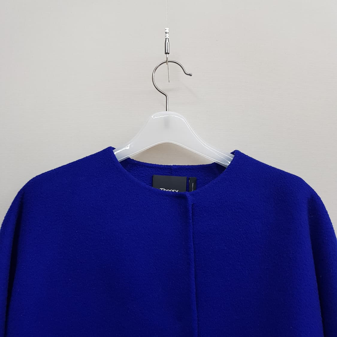 Theory 띠어리 뉴디바이드럭스 라운드넥 울 캐시미어 코트 s사이즈 상품이미지3