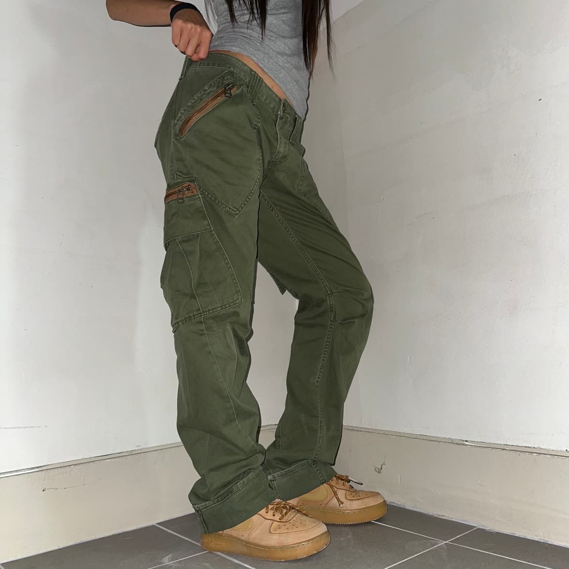 Made in heaven back buckle cargo pants 상품이미지2