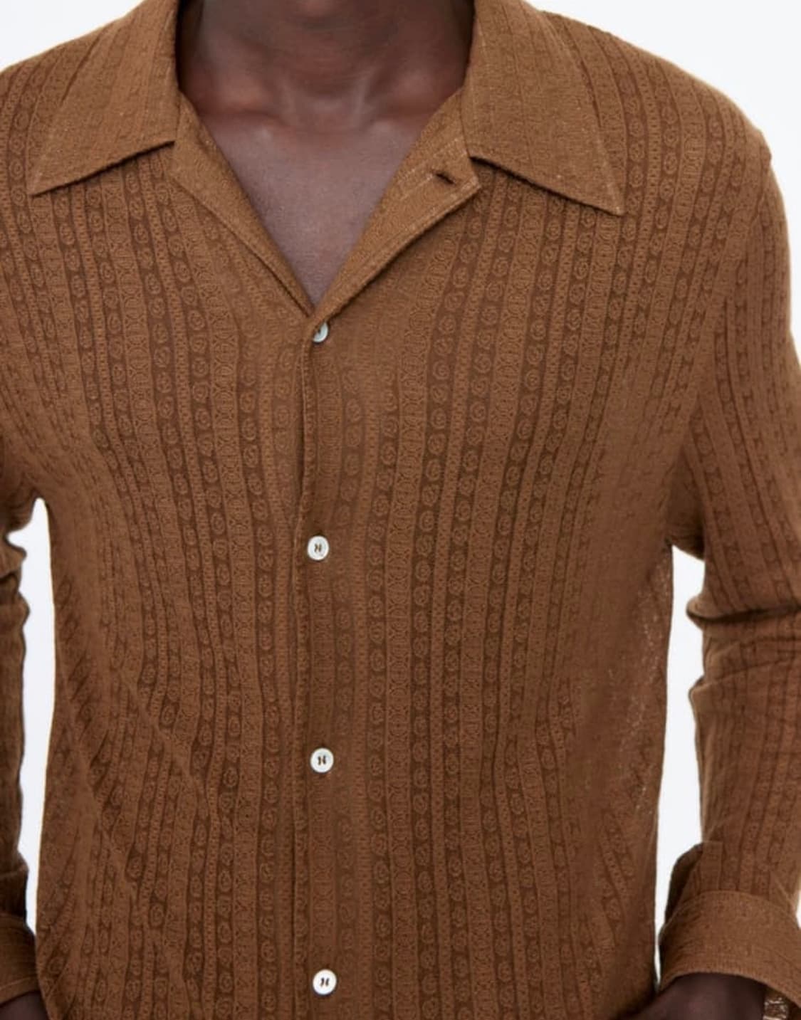 sefr 세퍼 리플리 셔츠 에스프레소 L사이즈 상품이미지3