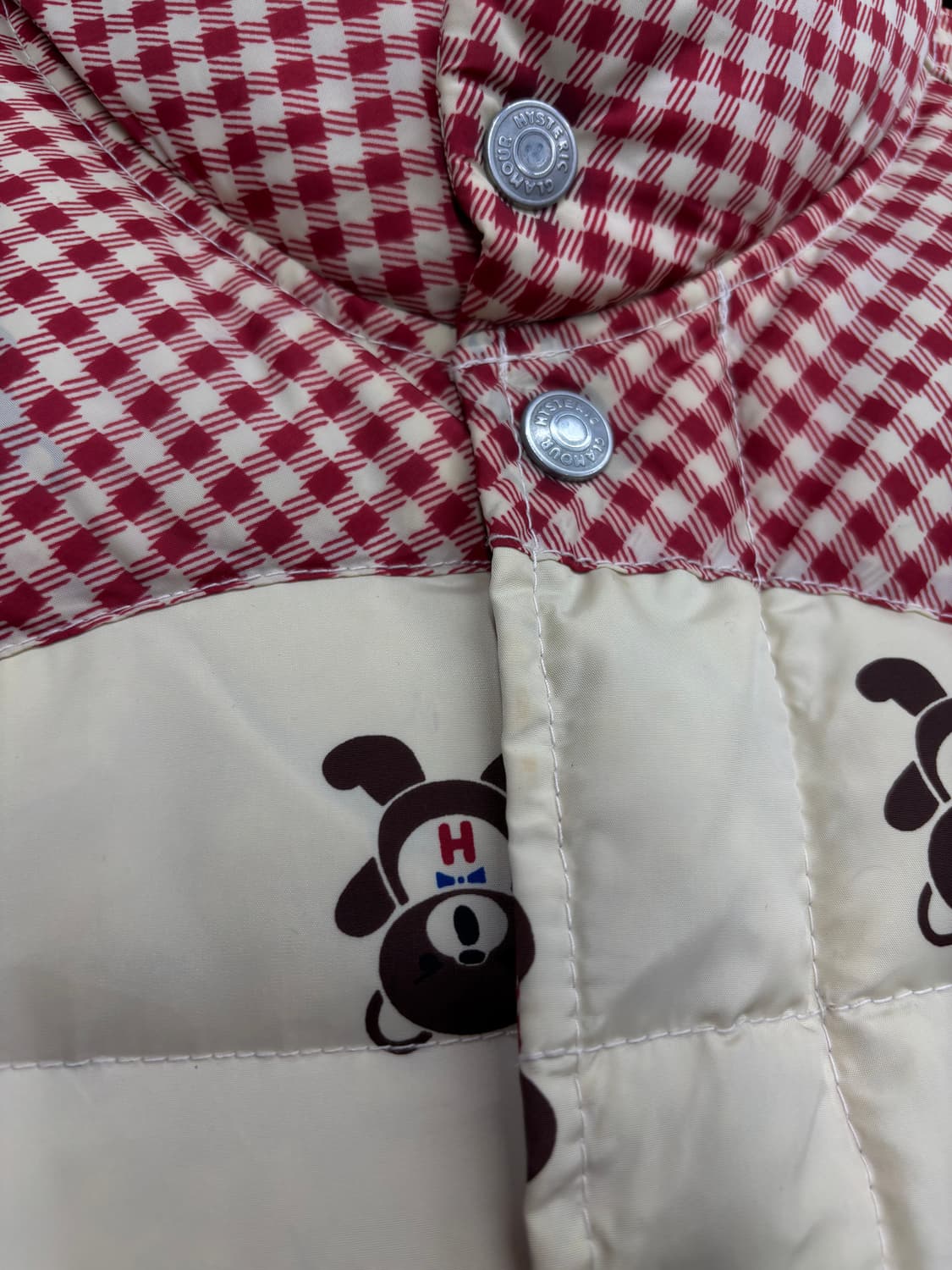 히스테릭 글래머 퍽베어 조끼 패딩 상품이미지6