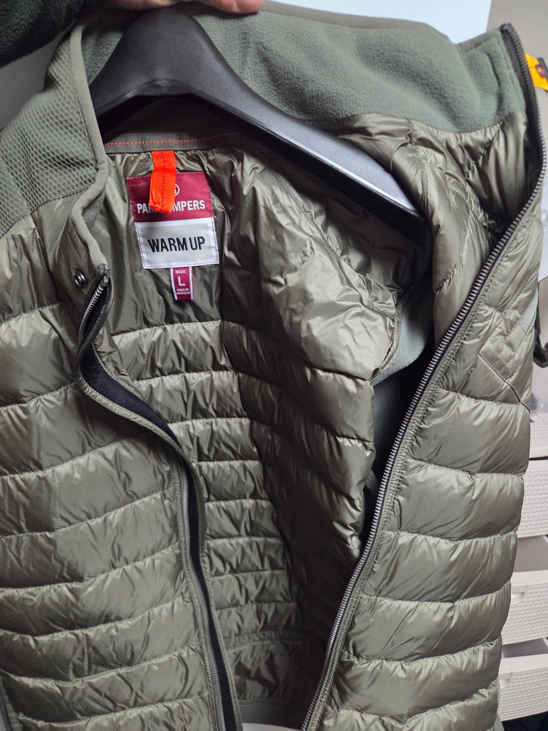 파라점퍼스 니트 경량패딩 상품이미지3