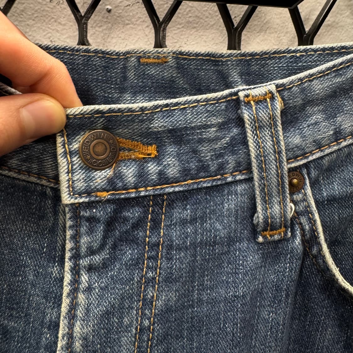 00s 에드윈 403 인터네셔널 베이직 데님 팬츠 중청 상품이미지5