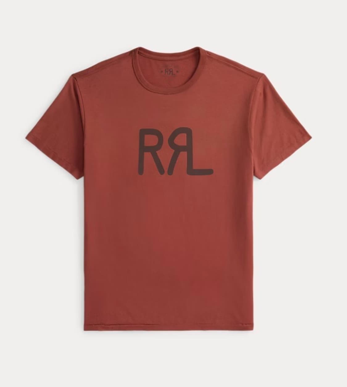 더블알엘(RRL) 랜치 로고 저지 티 레드 상품이미지2