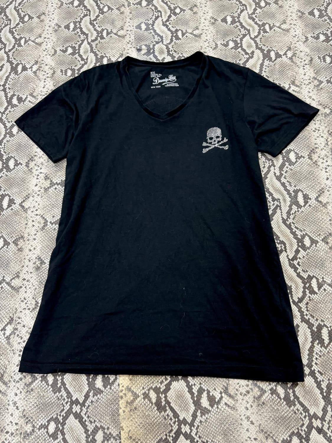 “Vintage” 00’s Mood Cubic Skull Tee 상품이미지1