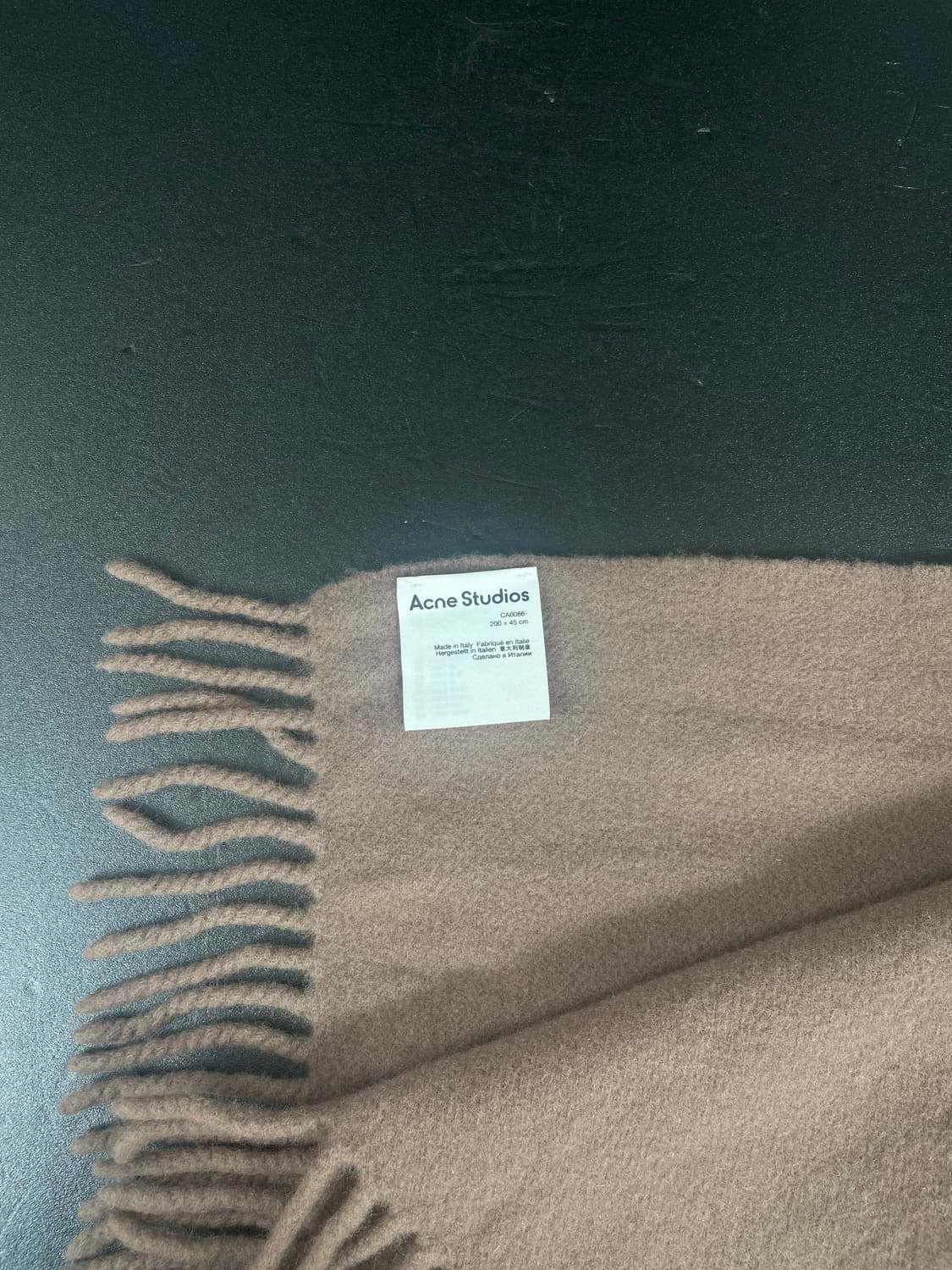 아크네 스튜디오 캐나다 내로우 뉴 울 스카프 상품이미지8