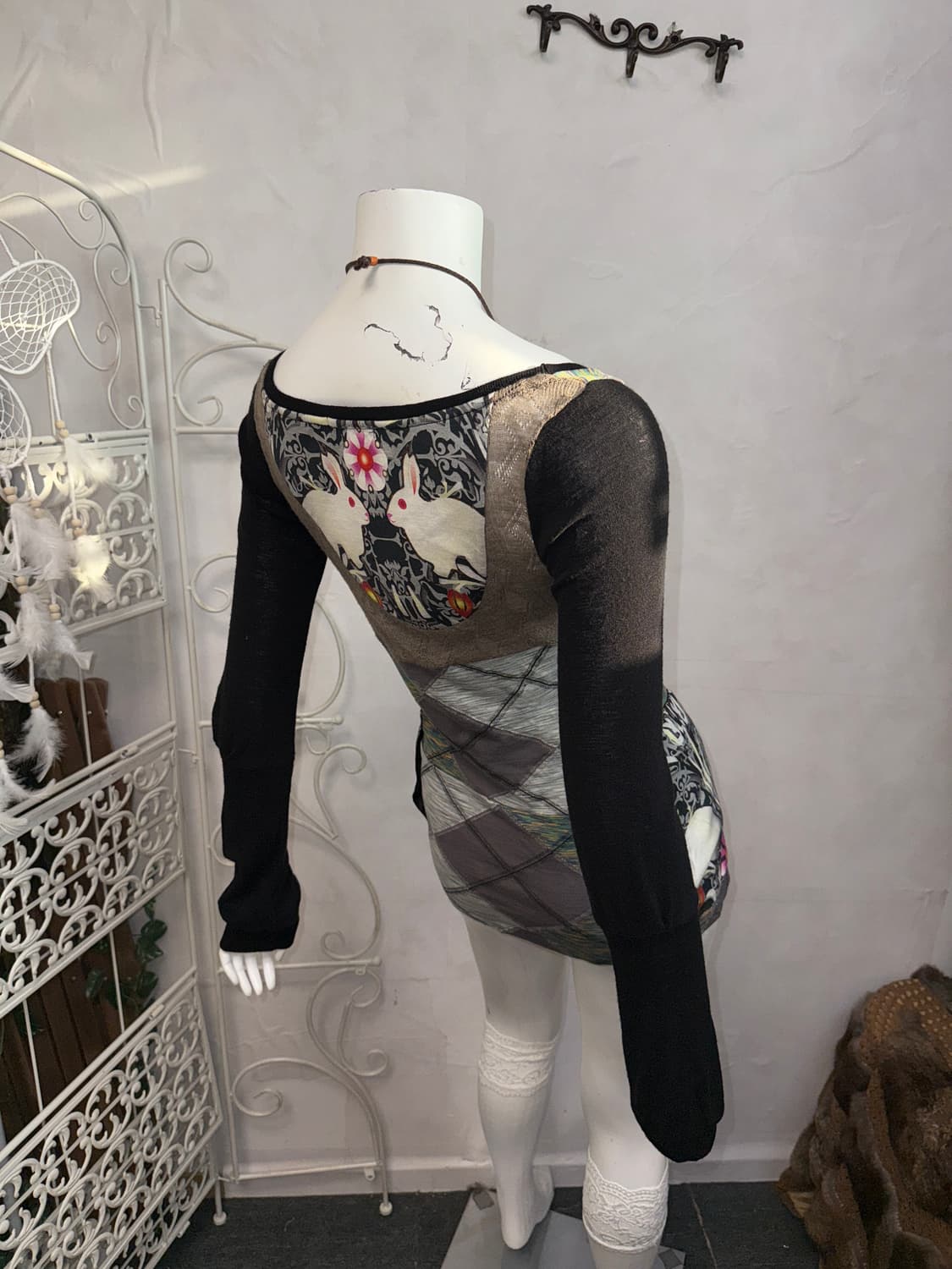 CUSTO barcelona oriental rabbit sleeve 상품이미지9