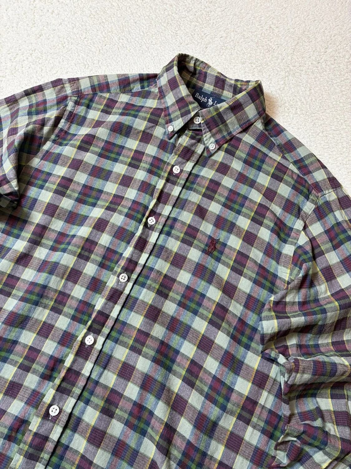폴로 랄프로렌 90's 컨트리 체크 셔츠 PN7579 상품이미지2