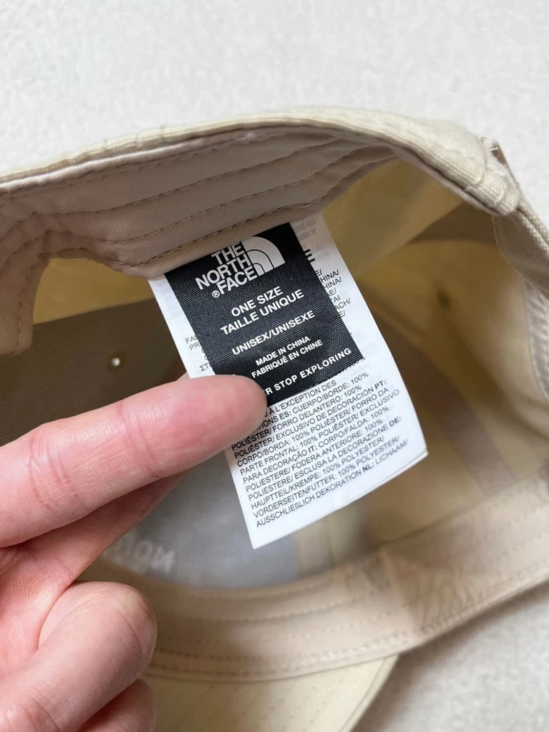 노스페이스 자수 로고 볼캡 Q1226 상품이미지7