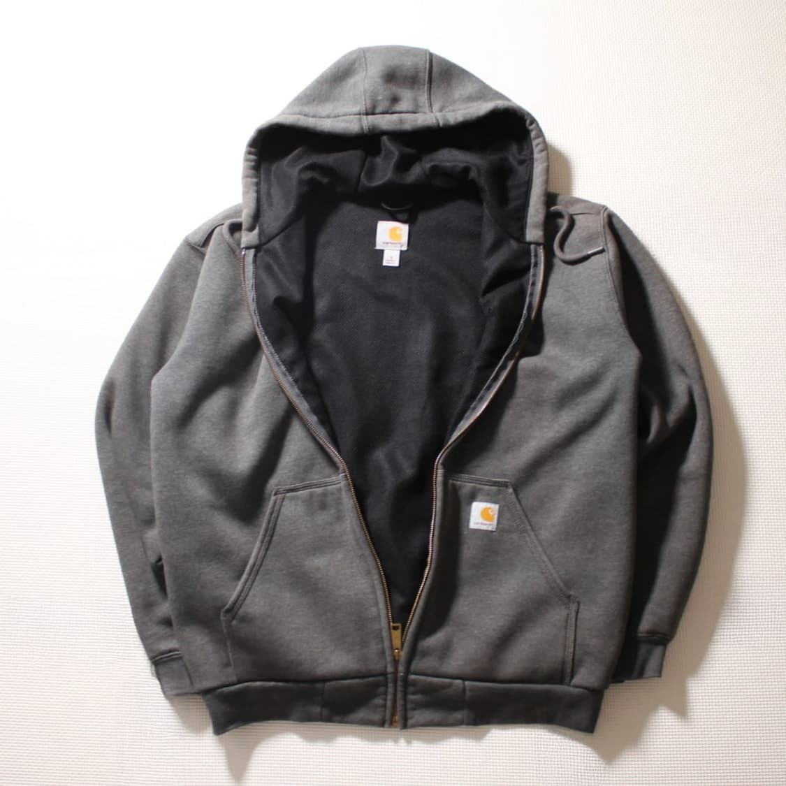 Carhartt 칼하트 써멀 차콜 후드집업 상품이미지3