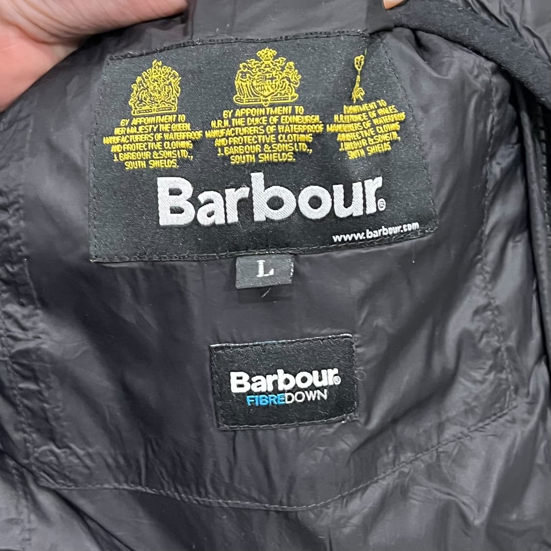 바버 경량 다운패딩 s08742 상품이미지7