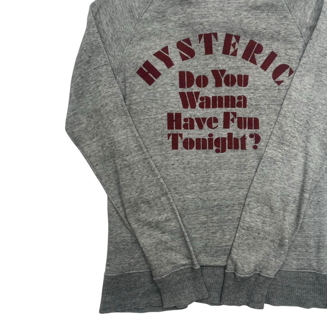 히스테릭 글래머 서클걸 그레이 후드집업 S 상품이미지6