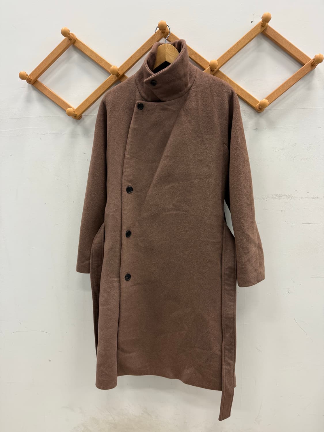 시스템옴므 캐시미어 롱코트 95~100 오버핏  상품이미지7