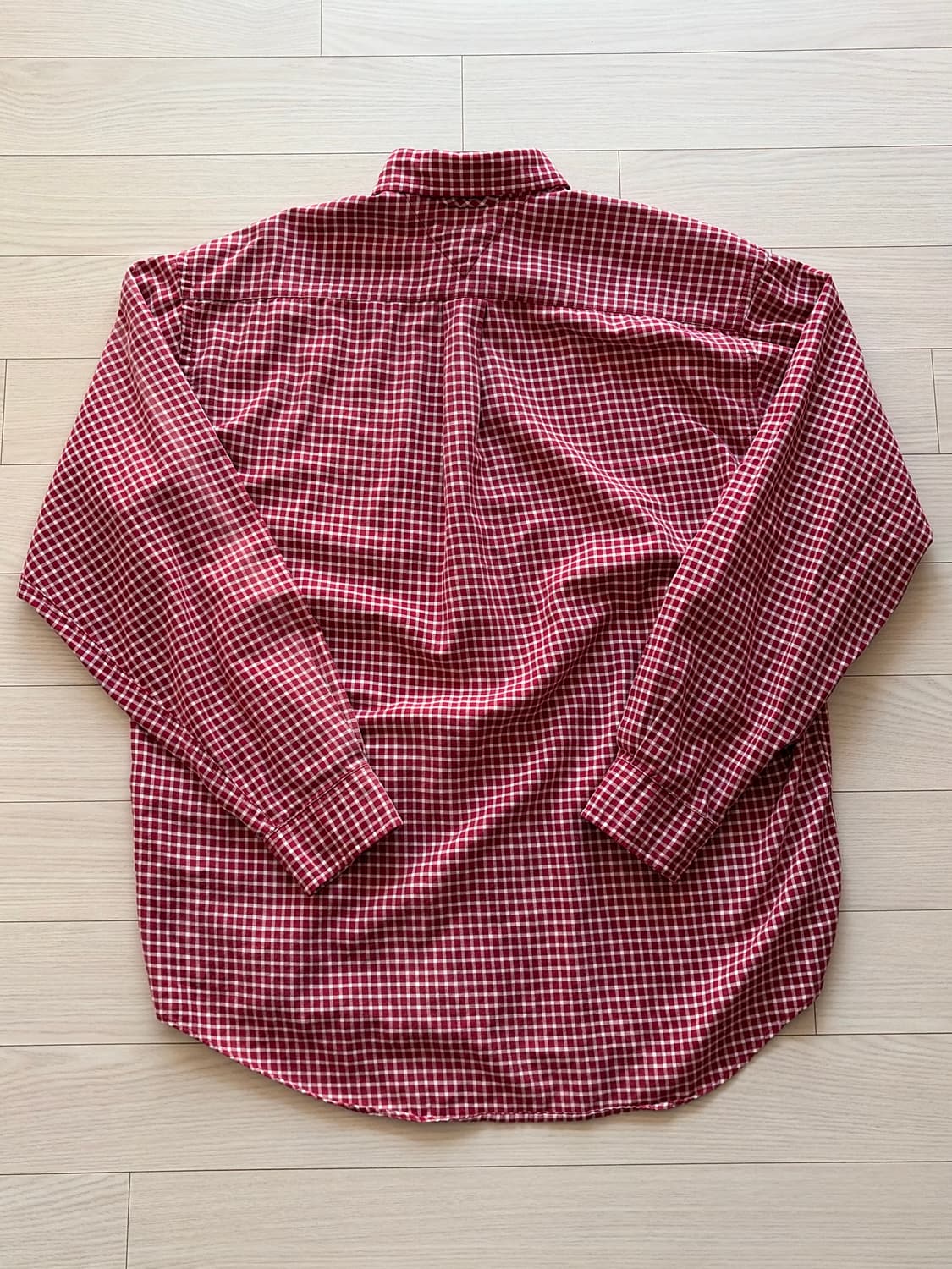 90s Tommy 타미 힐피거 체크 셔츠 M (103-105) 상품이미지2