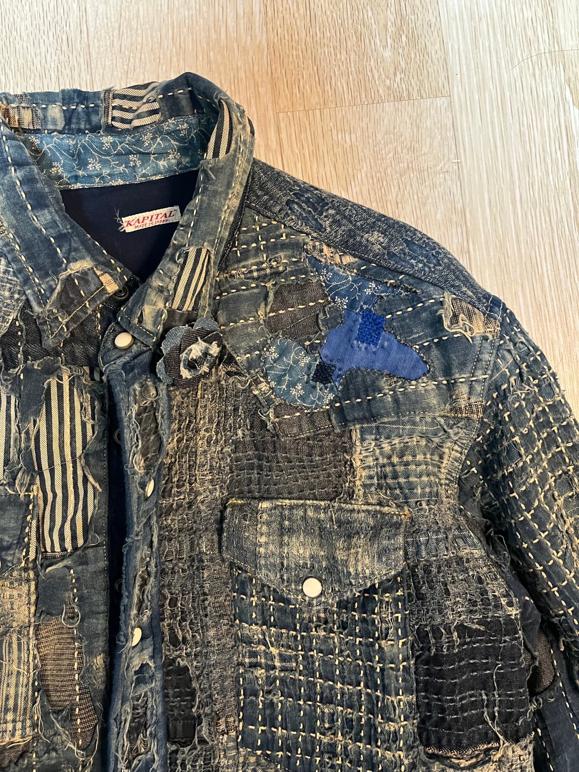 [KAPITAL] NORA × KAYA BORO 웨스턴 셔츠 4사이즈 상품이미지2