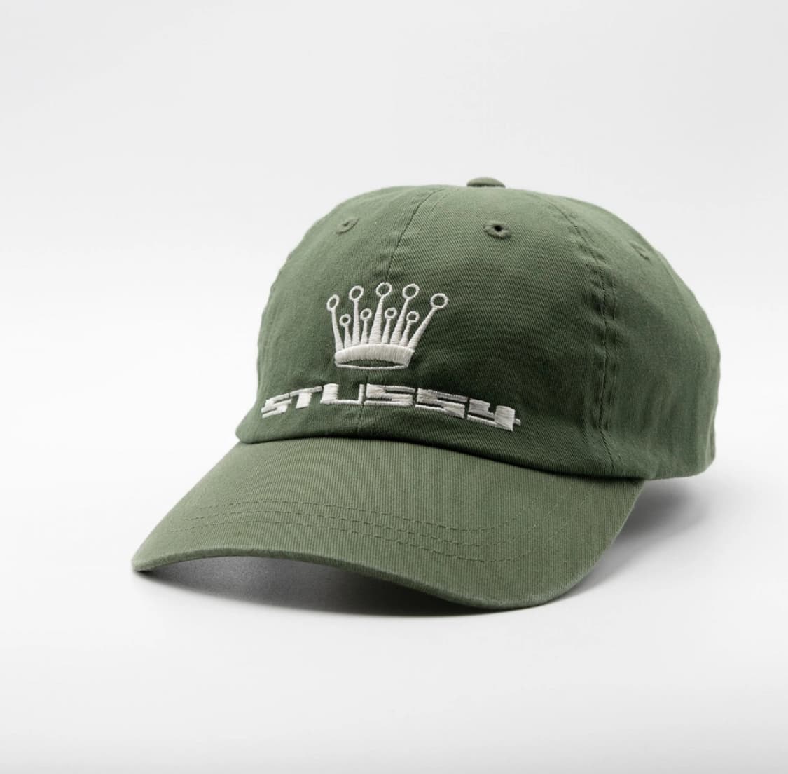 스투시 크라운 볼캡 그린 상품이미지1