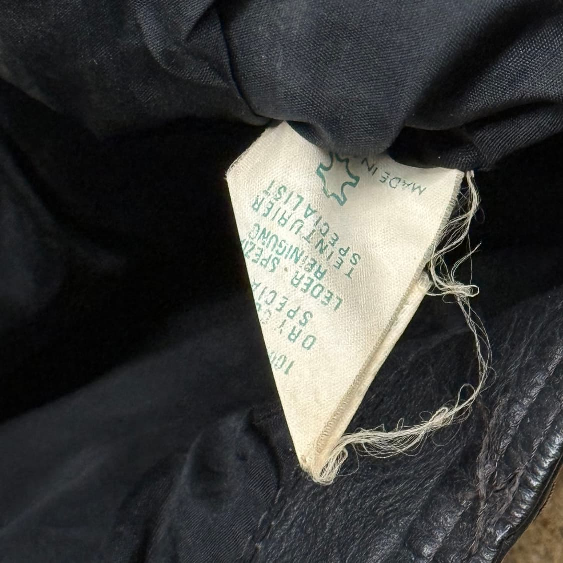 [정품] 빈티지 리얼레더 라이더자켓 b8 상품이미지6