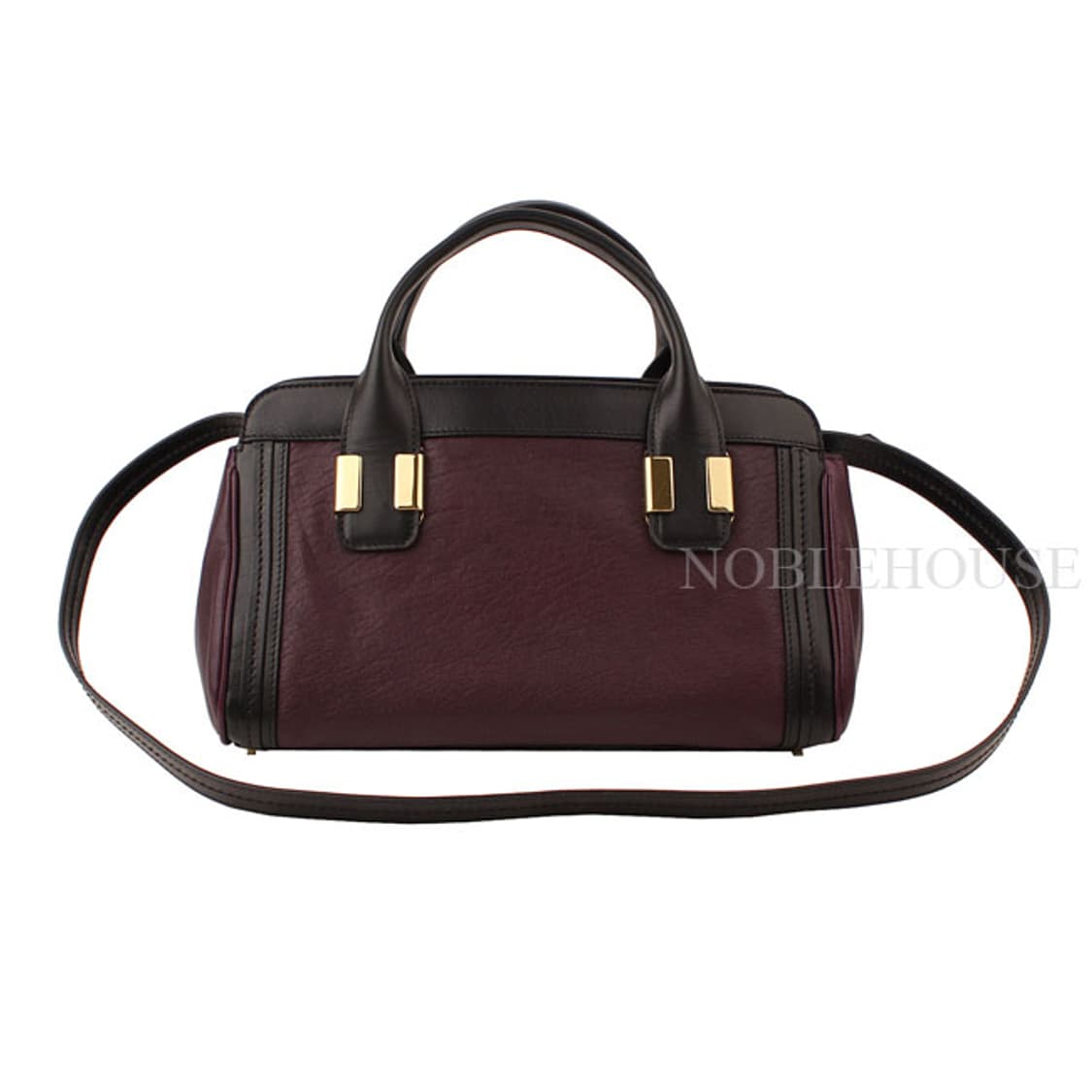 끌로에 퍼플&블랙 리틀앨리스 토트겸 숄더백 상품이미지3