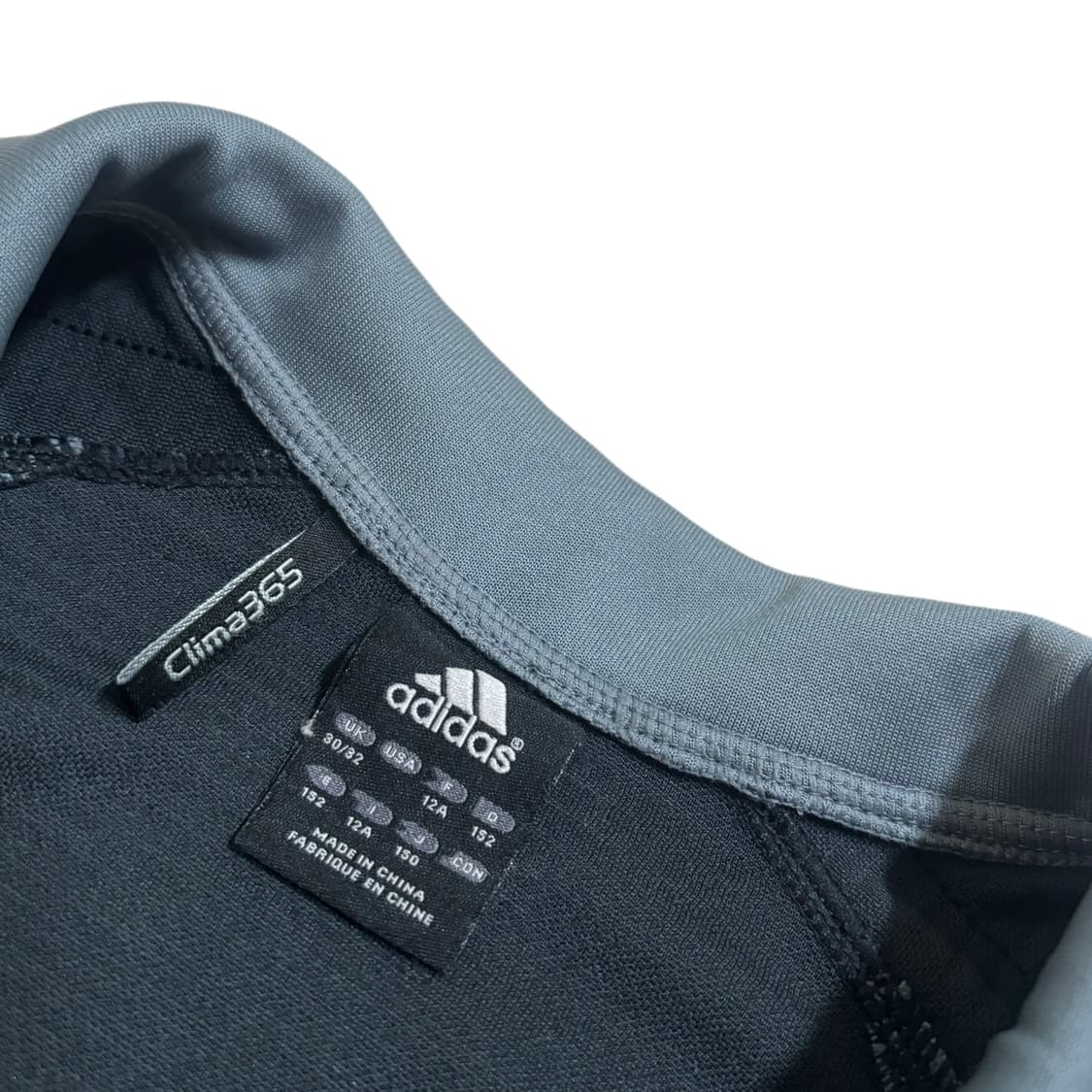 아디다스 블랙 그레이 져지 올드스쿨 트랙탑 상품이미지3