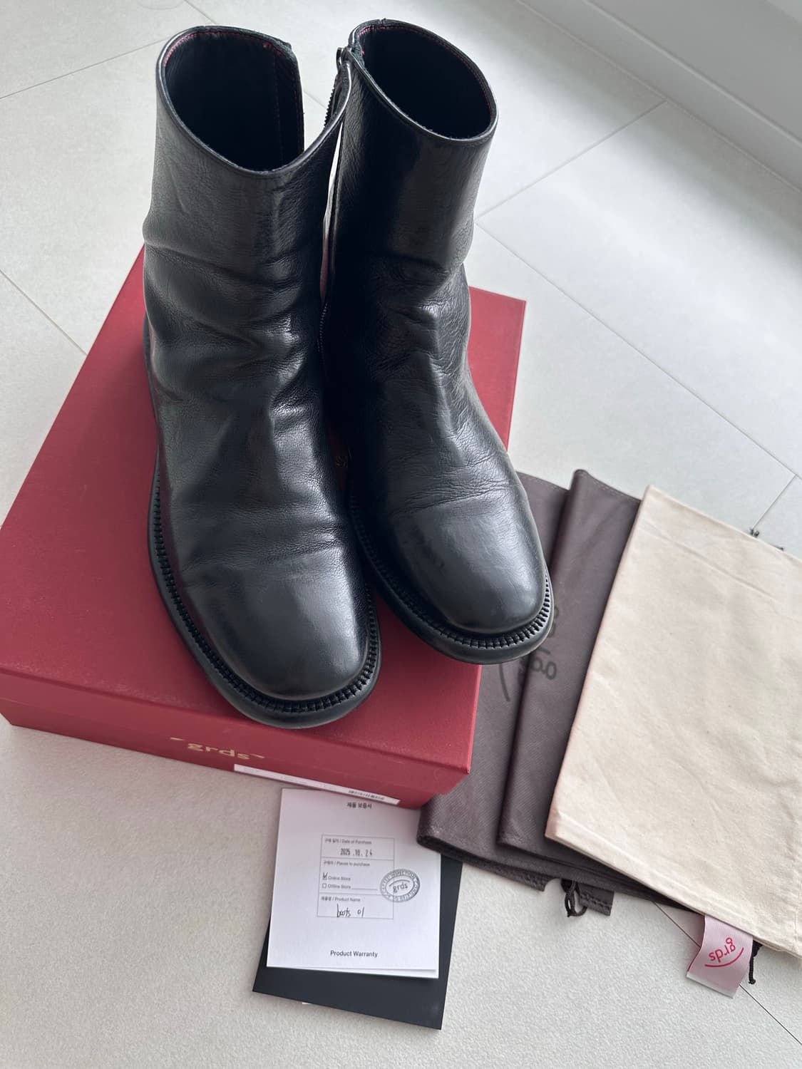 그라더스 boots 01 블랙 상품이미지8