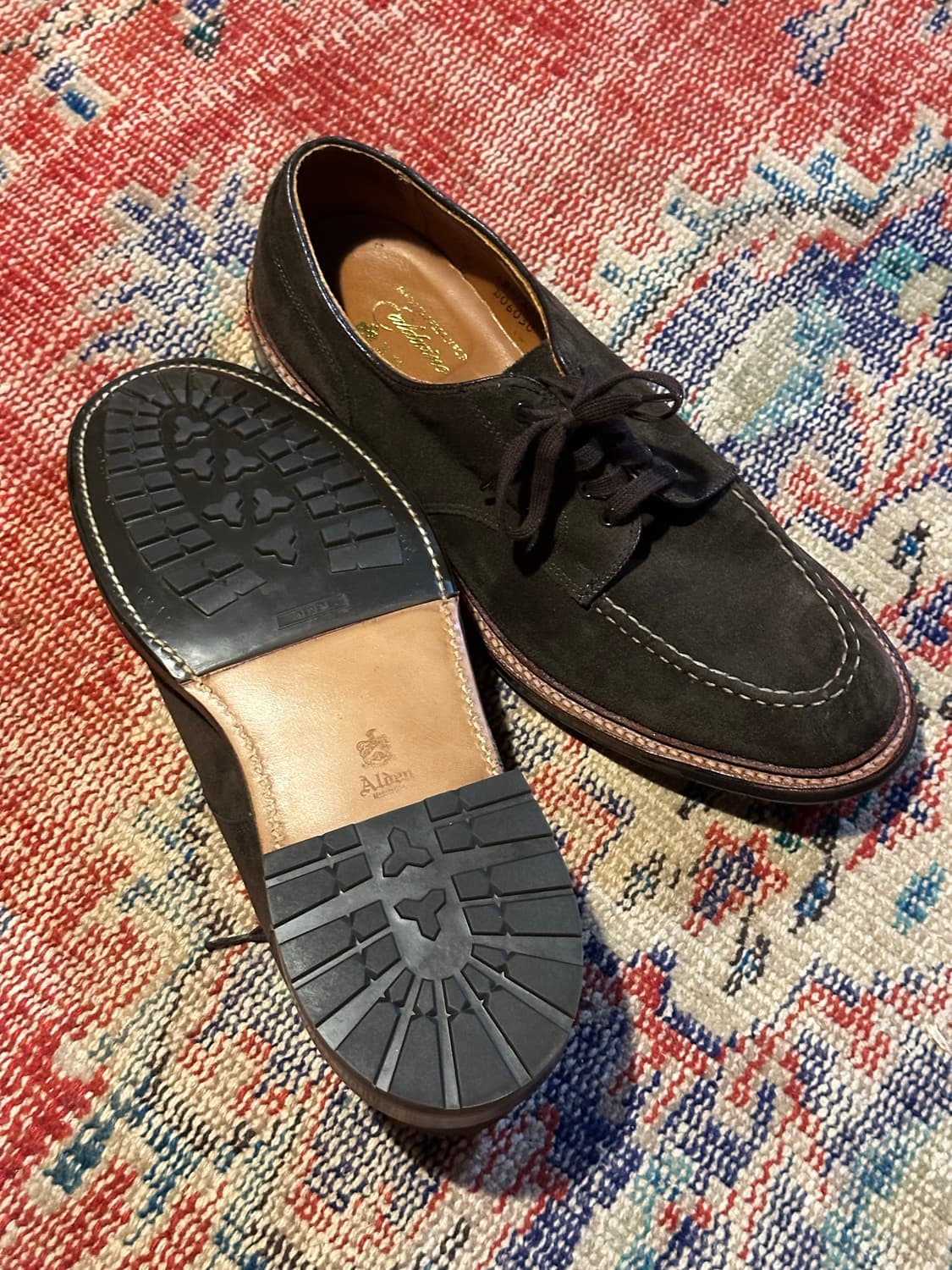 알든 D0603C 다크그린스웨이드 레인지목 코만도솔 상품이미지7