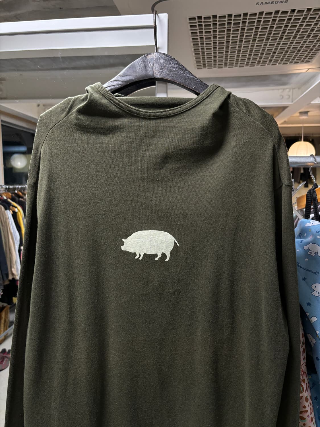 드럭스토어 투웨이 하이넥 롱슬리브 상품이미지3