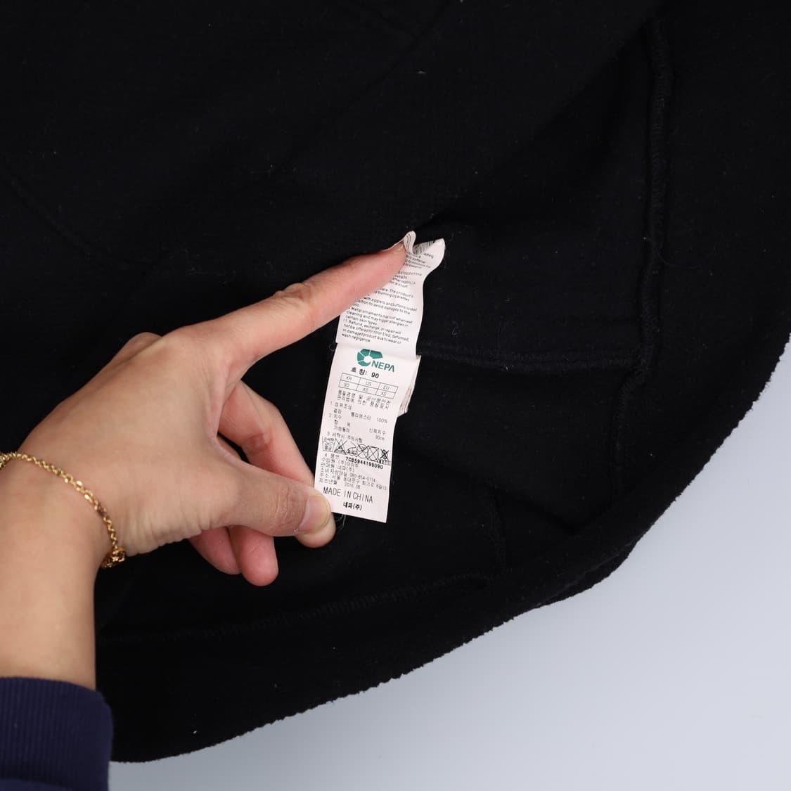 90 네파 여성 플리스 후드집업 0318H1 상품이미지5