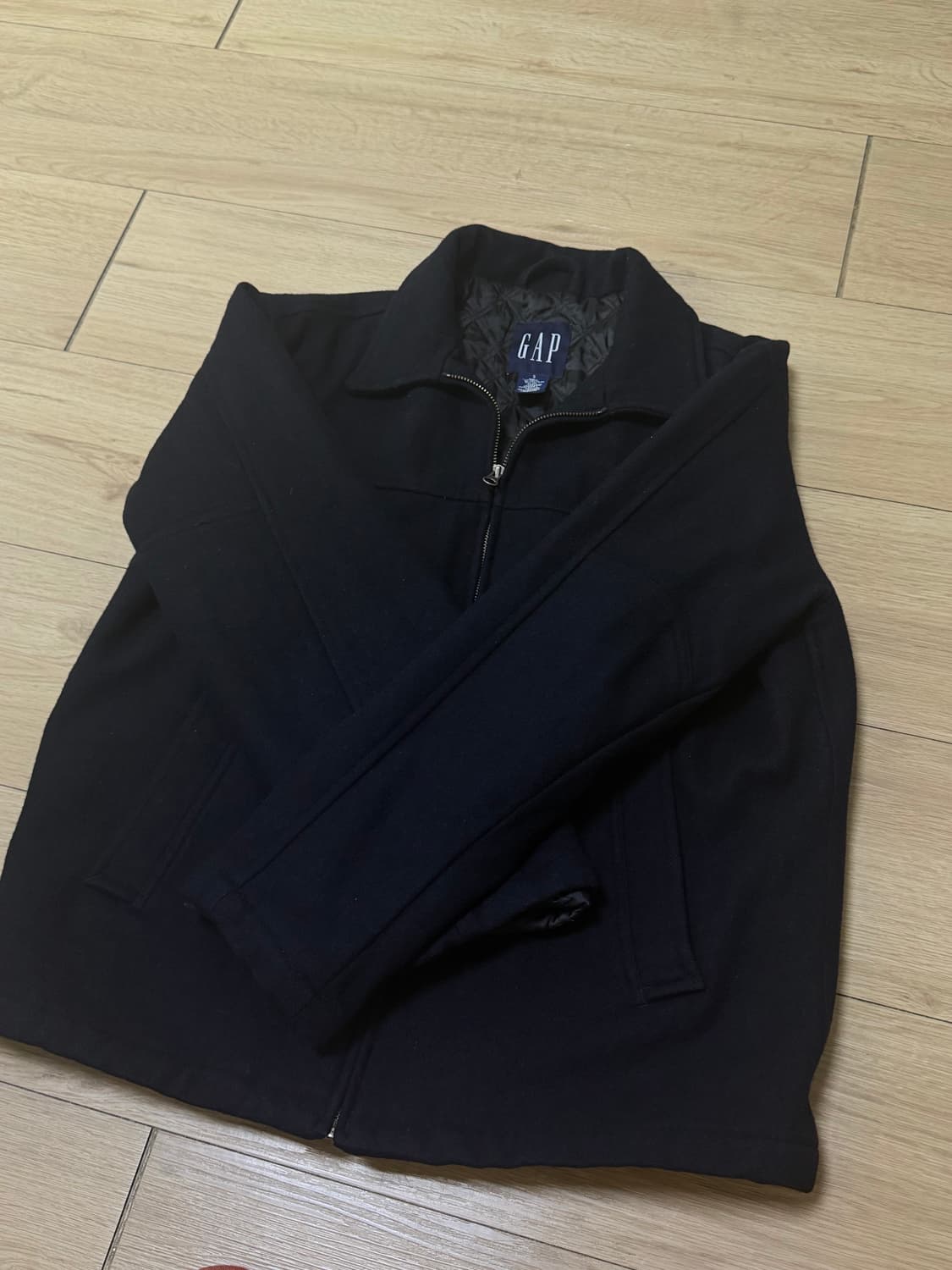 00s Gap 올드갭 울 블루종 자켓 상품이미지1
