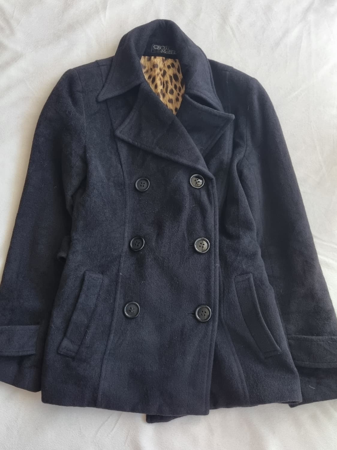 빈티지 세실맥비 갸루 블랙 코트 상품이미지1