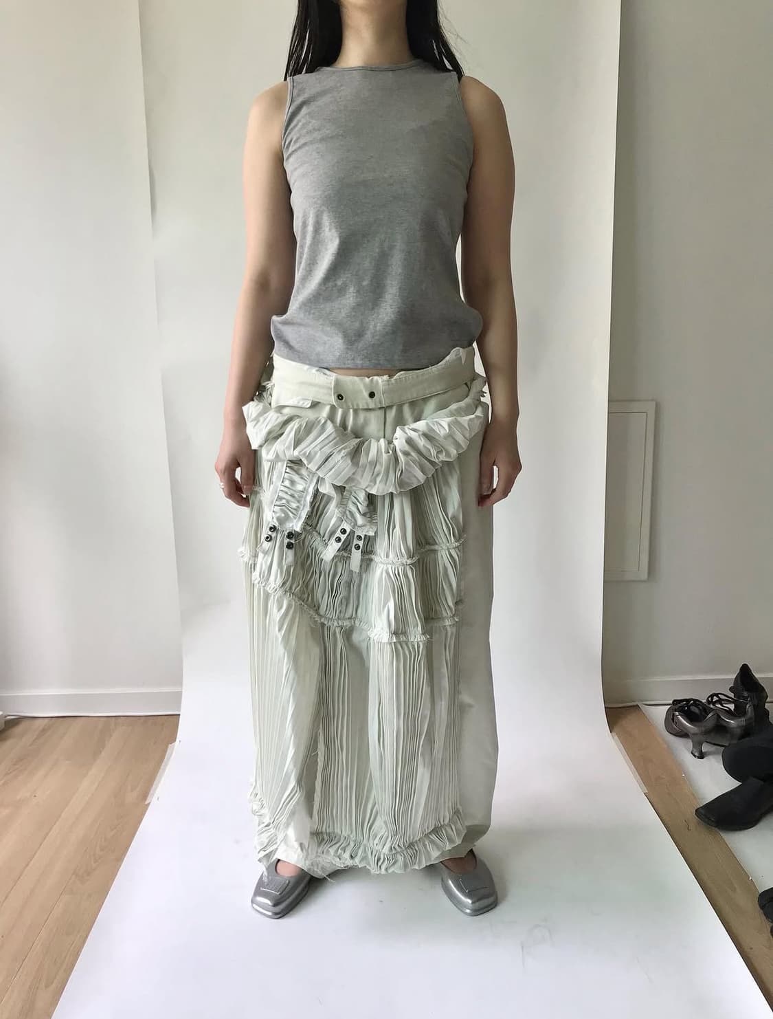 eonts Hand Crease Apron (애옹쓰/에옹쓰) 상품이미지1
