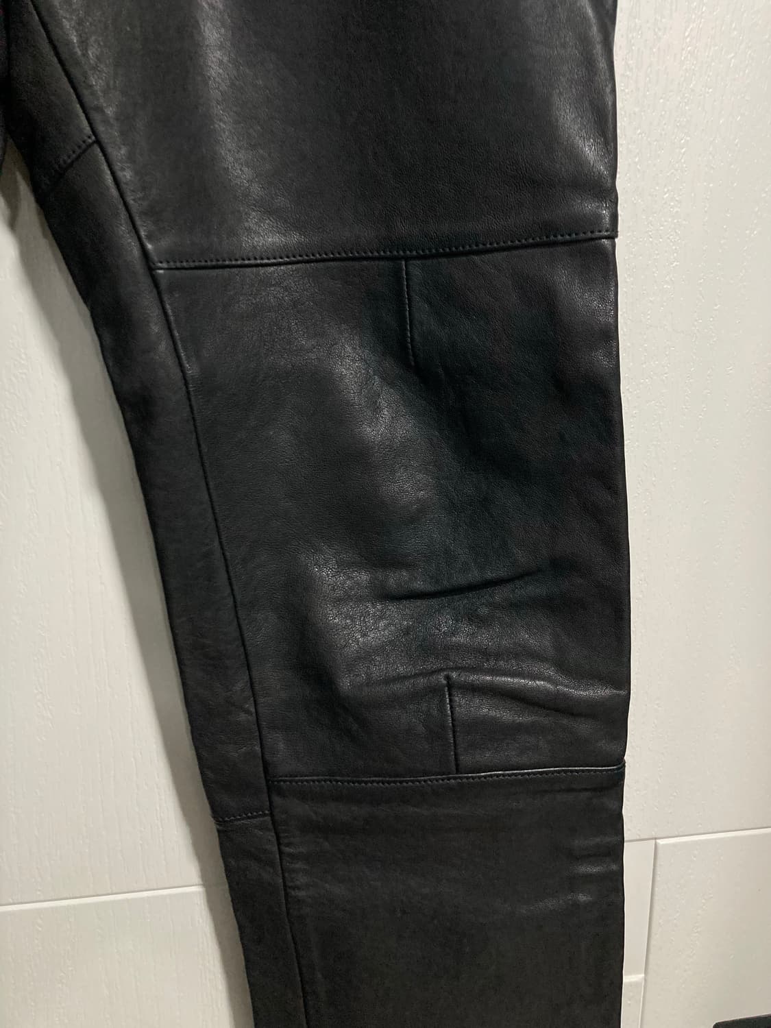 16AW 마르지엘라 기믹 레더 팬츠 상품이미지6