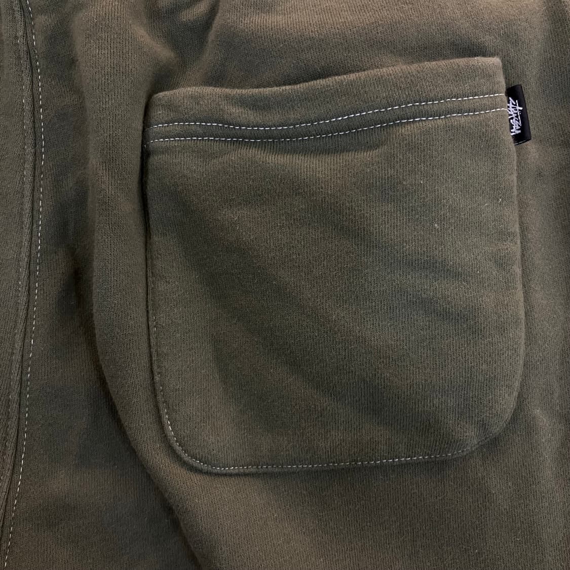 스투시 올리브 8볼 자수 팬츠 S 상품이미지5