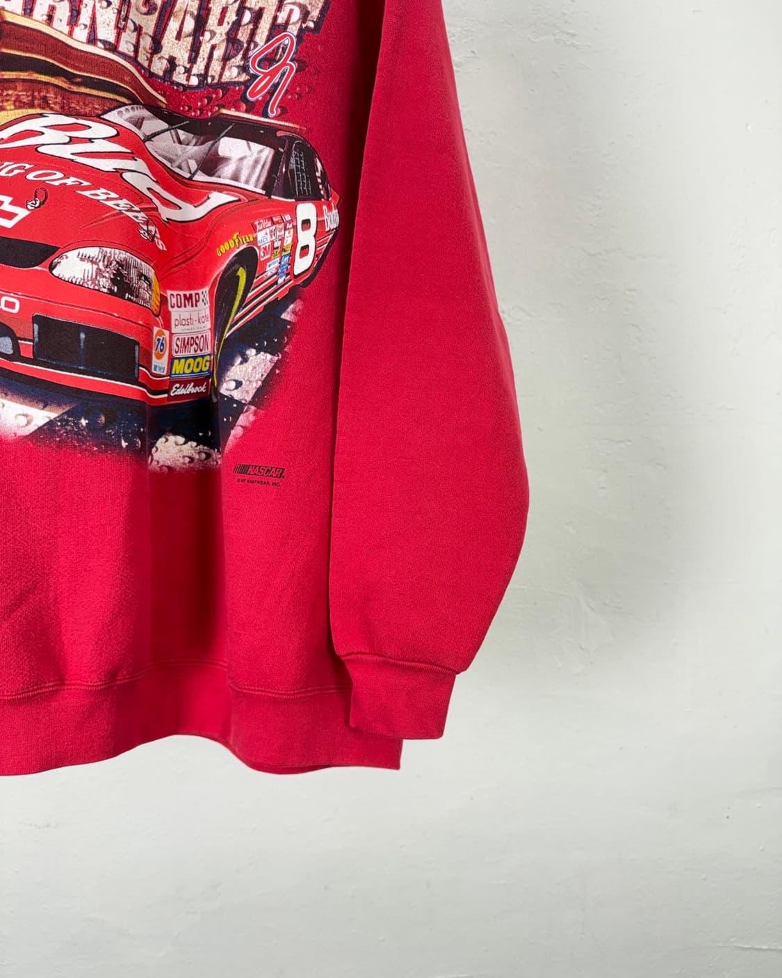 하세 체이스 어센틱 90s 레드 네스카 스웻 셔츠 상품이미지5