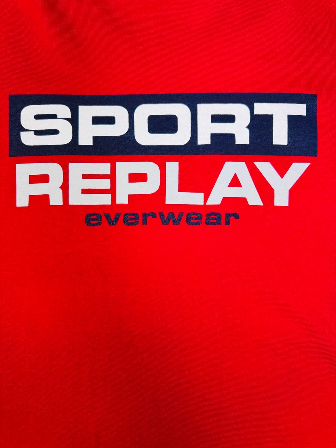 빈티지 00s 스포트리플레이 SPORTREPLAY 로고 티셔츠 M 상품이미지2