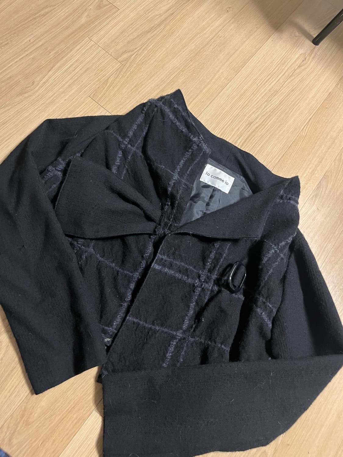 빈티지 체크자켓 상품이미지3